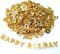 300+ PCS Large Alphabet Beads (9×12mm) – A–Z Golden Plastic Beads for Bracelets, Necklaces & DIY Crafts